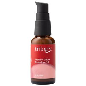 Trilogy Instant Glow Rosehip Oil w/Mica, Squalane 1 oz. New in Box exp 10/28